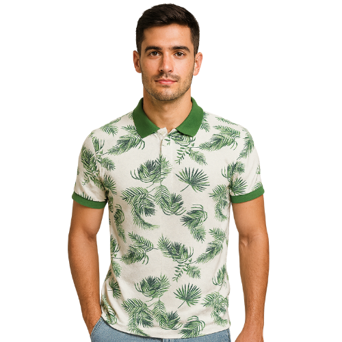 PalmCraft™ Heritage Polo – A Tropical Classic for the Modern Gentleman