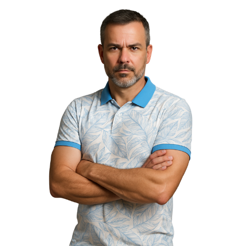 Arctic Leaf™ Polo – Power in Poise, Calm in Style