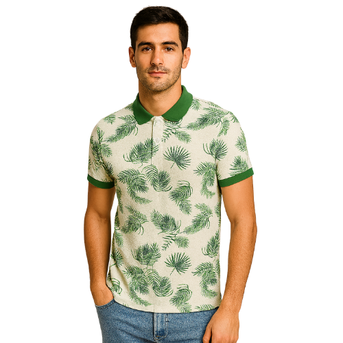 PalmCraft™ Heritage Polo – A Tropical Classic for the Modern Gentleman