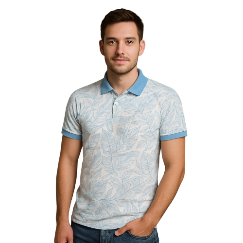 Arctic Leaf™ Polo – Power in Poise, Calm in Style