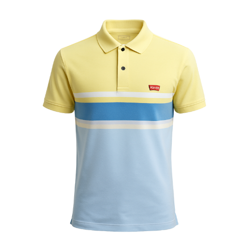 Sunset Coast Edition – Premium Colorblock Polo