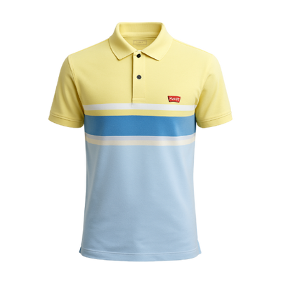 Sunset Coast Edition – Premium Colorblock Polo